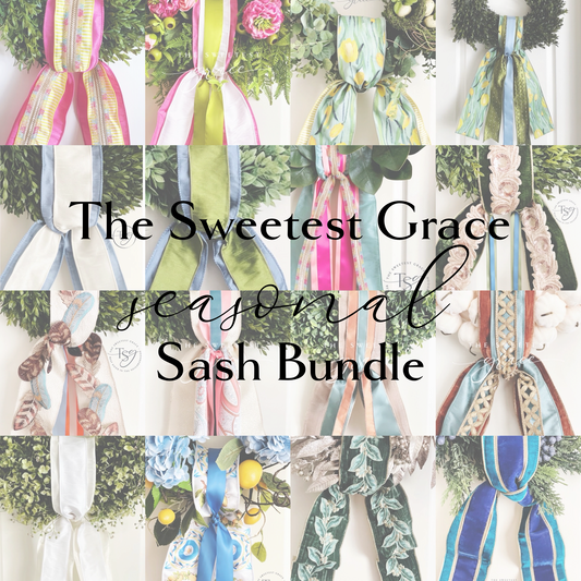 TSG SEASONAL SASH BUNDLE (SET OF 4)