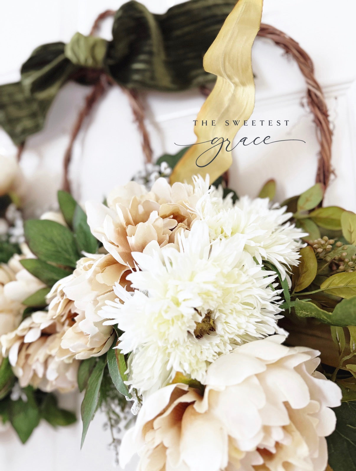 Pumpkin Patch (cream peony)