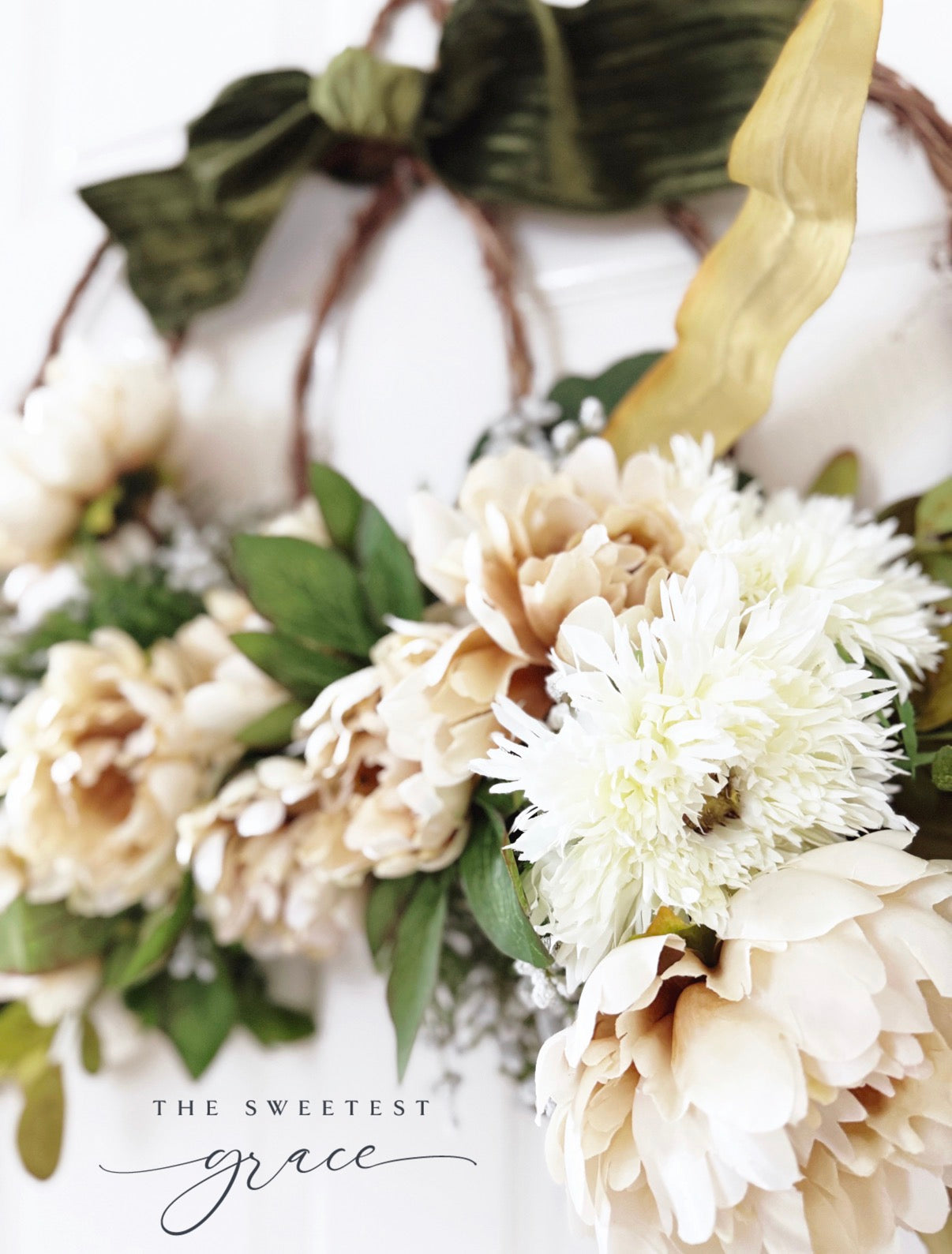 Pumpkin Patch (cream peony)