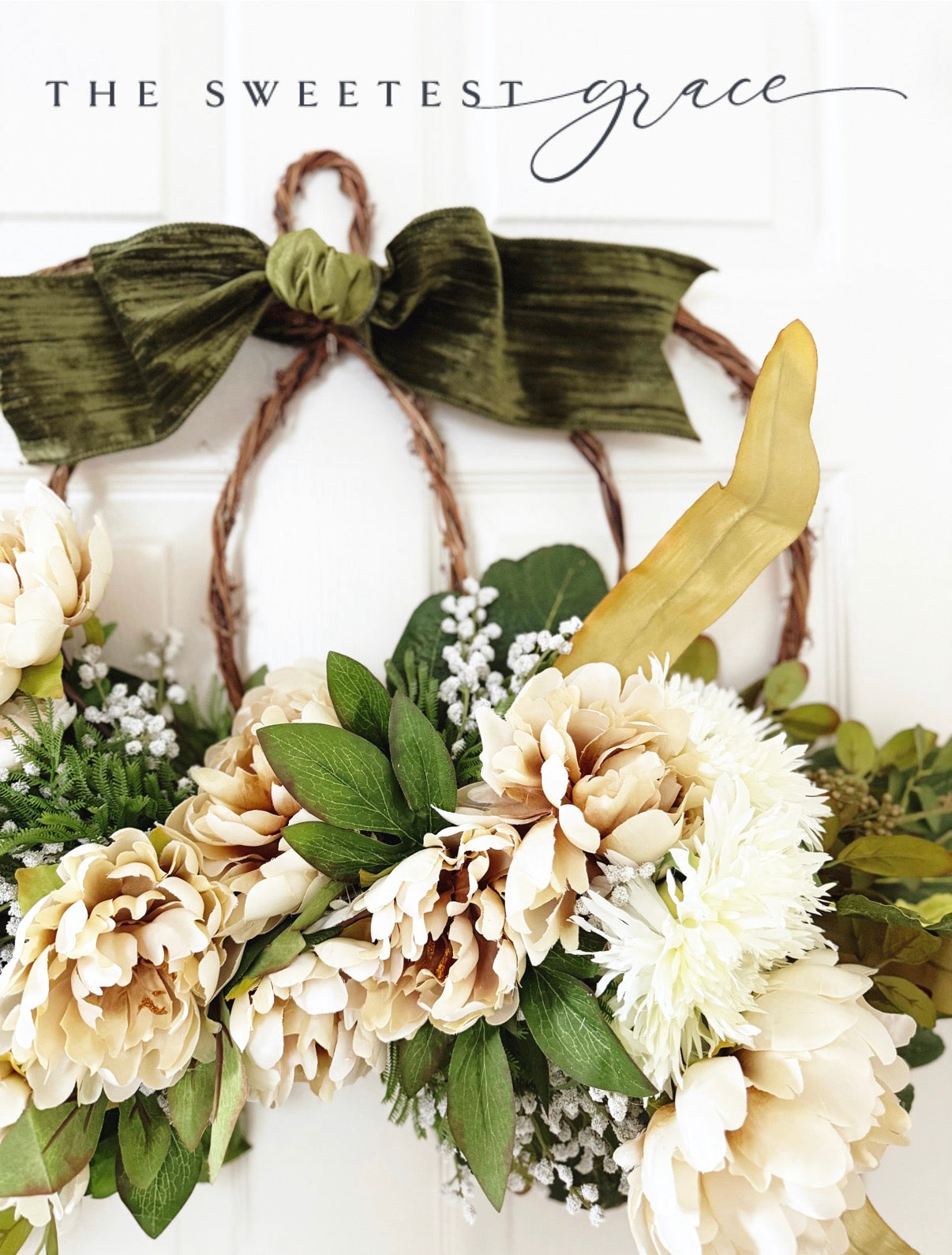 Pumpkin Patch (cream peony)