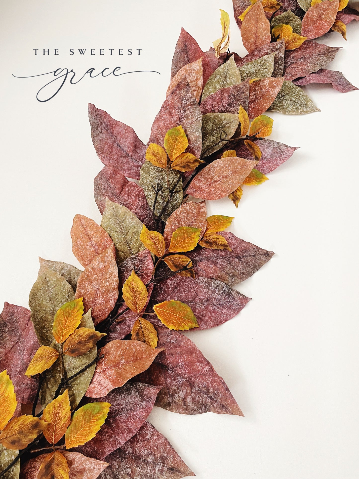 Fall Magnolia Garland